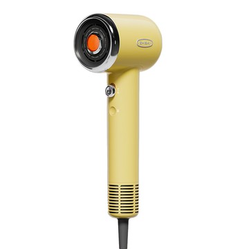ZHIBAI 直白 高速BLDC負離子吹風機 小甜筒 S1 起司黃 1250W 輕巧便攜