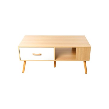 Lomani 拉絲電視櫃茶几桌/邊桌矮桌-(2色)