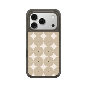 iPhone 18 Pro AirX 本質黑 - Pattern Play - 奶茶幾何點