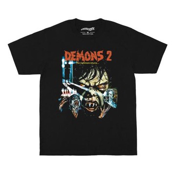 群尸屠城T恤Demons活死人之日George Romero恐怖電影短袖男Shirt