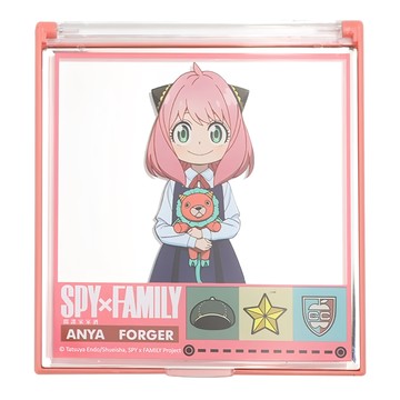 收納王妃 方鏡（中）間諜家家酒 Set 2個 7.9x10.5x0.5cm 台灣製