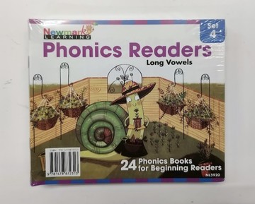 Newmark Phonics Readers Box 4: Long Vowels 24 Books， 1 Activity Guide【二手書_近全新】TAAZE讀冊生活