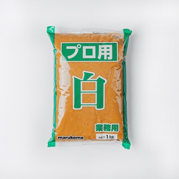 【日本丸米】職人用白味噌（業務用 / 1kg）