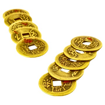 馥瑰馨盛 銅錢發五帝錢  銅色  1組
