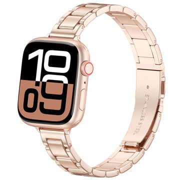 Apple Watch (42/44/45/46/49mm) Glint 不銹鋼錶帶 玫瑰金 (38/40/41/42mm)