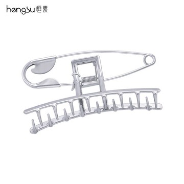 抓夾女夏發量多大號別針金屬發夾后腦勺網紅新款鯊魚夾子頭飾發飾