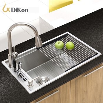 【帝鋼衛浴】304不鏽鋼廚房手工水槽 TSK-0143