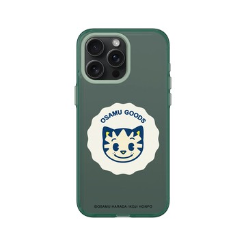 iPhone 15 Pro Max Clear 憂墨綠 - OSAMU GOODS - 經典復古系列-Cat