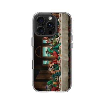 iPhone 16 Pro Clear Case（相機按鈕） 透明 - 怪奇事物所 Incrediville - 最後的晚餐