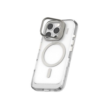 PRIIÖ iPhone16 Pro case Echo系列透明手機殼 Gray鈦灰