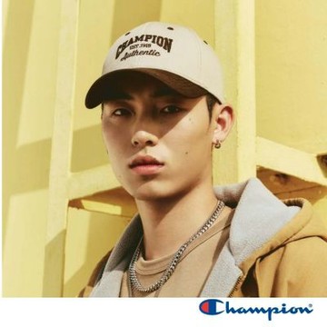Champion 官方直營 中性 C-LIFE logo繡花棒球帽-卡其色(U5AACCU01S1)