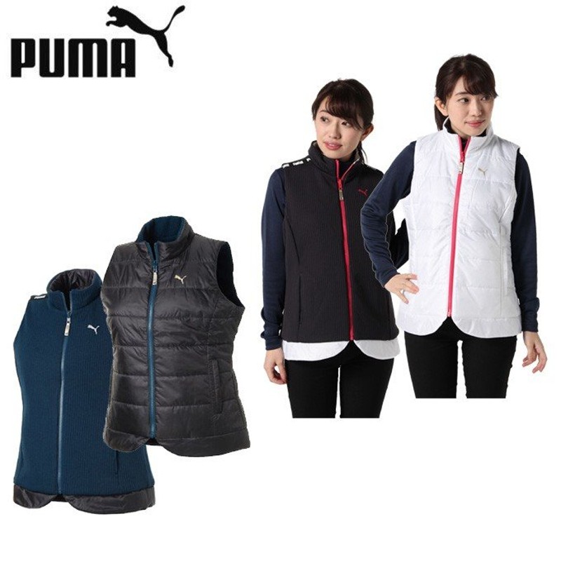 プーマ ゴルフウェア ベスト レディース ウィメンズ リバーシブル パデッド ベスト 923946 PUMA 通販 LINEポイント最大0.5%GET  | LINEショッピング