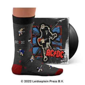 【葡萄牙進口】Angus Young Sock (L) 安格斯·楊 中筒襪 男襪 女襪（AC/DC 聯合創始人）/ Sock Affairs