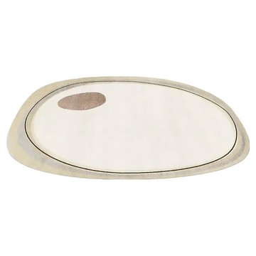 AFAMIC 艾法 地板防刮 水晶絨印花地毯  米白色  160 x 80 x 0.6cm