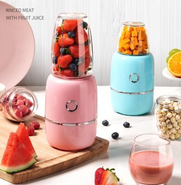 榨汁機 榨汁機家用水果小型多功能炸果蔬打汁料理機便攜迷式迷你榨果汁機