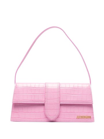 Jacquemus - Le Bambino shoulder bag - women - Calf Leather - One Size - Pink