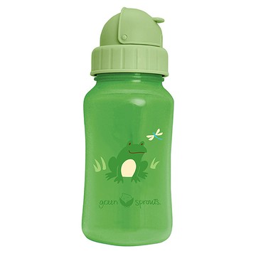 美國 green sprouts 兩用防漏吸管杯/水瓶杯 300ML _草綠色_GS124361-3