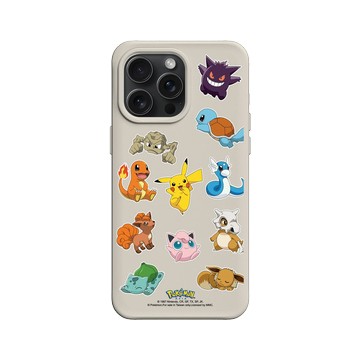 iPhone 15 Pro Max SolidX 貝殼灰 - 寶可夢 Pokemon - Sticker-去吧寶可夢