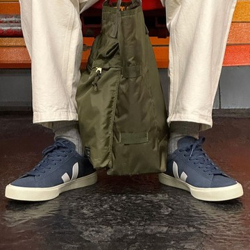 法國 VEJA 經典小白鞋 CAMPO 麂皮款 藍 男 - 男 EUR 43  (US 10)