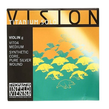 小叮噹的店- 小提琴弦(第四弦 G弦) 奧地利 Thomastik Vision Titanium solo VIT04