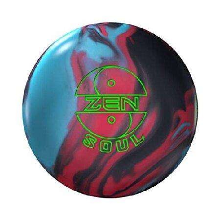 900 Global Zen Soul ボーリングボール ブラック ブルー レッド 14ポンド