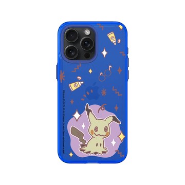 iPhone 15 Pro Max Clear 激光藍 - 寶可夢 Pokemon - 暖色系列-謎擬Q