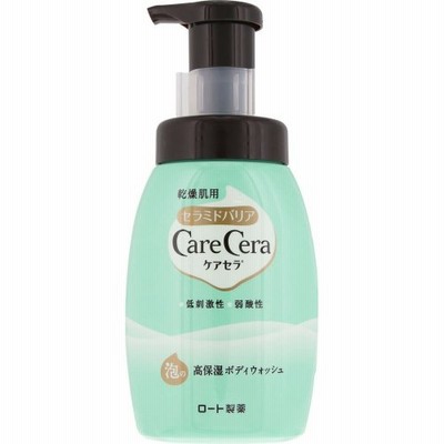 ケアセラ　泡の高保湿ボディウォッシュ　450ml