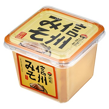 菊鶴 信州風味 味噌  500g  非基因改造黃豆製成  1盒