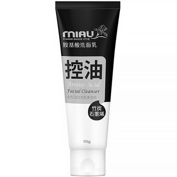 MIAU 胺基酸洗面乳  竹炭石墨烯 控油 110g