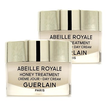 GUERLAIN嬌蘭 皇家蜂王乳蜂蜜修護白霜6ml*2