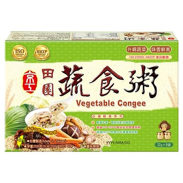 京工 田園蔬食粥  256g  1盒