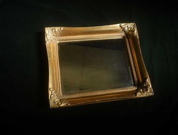 【老時光 OLD-TIME】早期二手鏡面陳列展示托盤#1