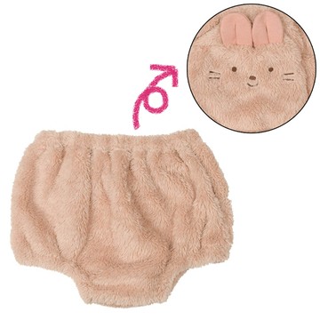 akachan honpo - 蓬蓬褲-刷毛動物-粉紅色