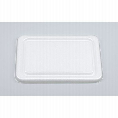 【50枚】VK-6 無地 共蓋 弁当 発泡 シーピー化成 使い捨て 容器 業務用 惣菜 トレー ランチ PSP ごはん容器 （フタのみ） 50枚入