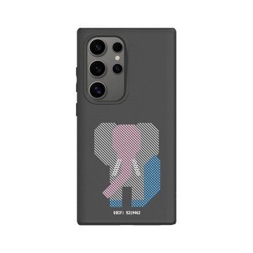 Galaxy S24 Ultra SolidSuit 黑 - The Wildlife Collection 動物野境系列 - 亞洲象