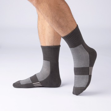 ［M、L號］多彩科技運動襪-中筒