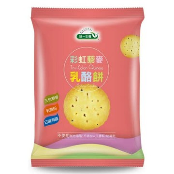 統一生機   彩虹藜麥乳酪餅65公克/包(超商限2包)