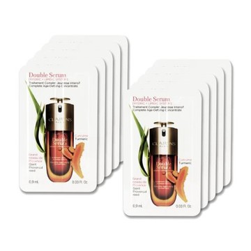 【CLARINS 克蘭詩】黃金雙萃精華 0.9ML x 10