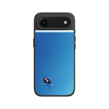 iPhone Air SolidX 黑 - Ocean Collection: Let's Sea 海洋系列：一路向海 - 浪它去吧