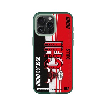 iPhone 15 Pro Max Clear 憂墨綠 - NBA - 復古球員卡-芝加哥公牛 Chicago Bulls - Vintage Card