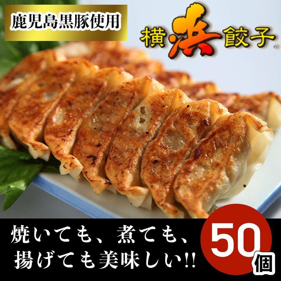 横浜餃子 タレのいらない餃子 50個入り 国産 ハマトミ食品 冷凍品 業務用