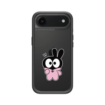 iPhone Air Mod NX -邊框背蓋組合 (相機按鈕) 黑 - Contemporary Tokyo - Michi 粉紅