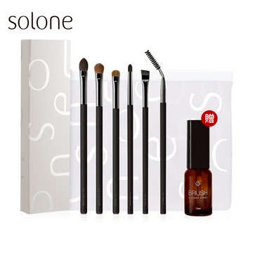 Solone 大藝術家玩色俐落眼妝6件組(贈 專屬速乾洗刷噴霧15ml+訂製夾鏈收納袋)