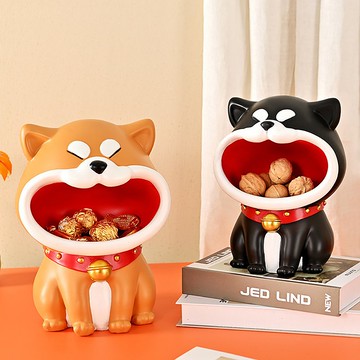柴犬大學 餵飽飽收納存錢筒擺飾