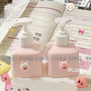 分裝瓶🎀 可愛loopy卡通風簡約大容量分裝瓶按壓瓶洗手液沐浴露洗發水空瓶