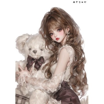 【3 月新品 2】07-095-0054 人物貼紙 動物與可愛蕾絲