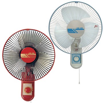 良將 10吋單拉掛壁扇(隨機色) S-1018