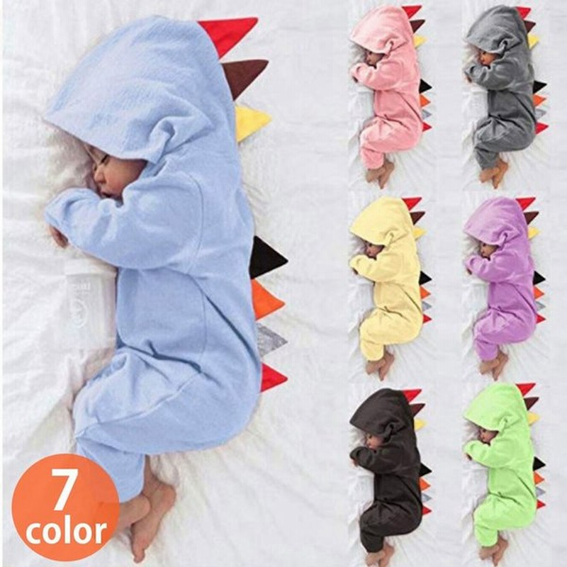 今月のsale 恐竜 ロンパース かわいい ベビー服 女の子 赤ちゃん 幼児 子供服 男の子 フード付き プレゼント 長袖 Lkd 03 通販 Lineポイント最大0 5 Get Lineショッピング