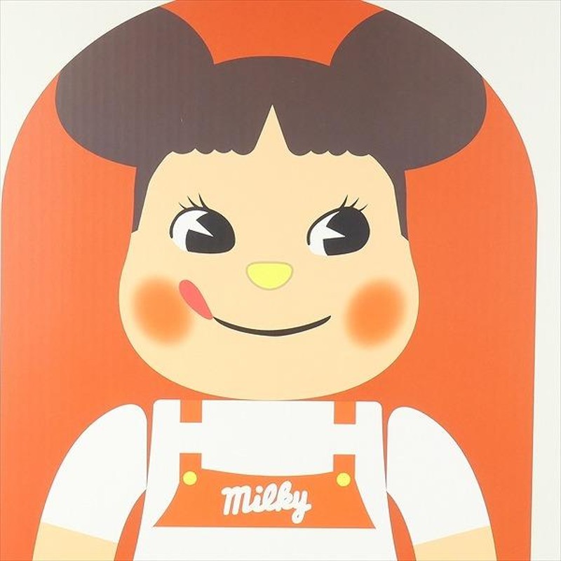 MEDICOM TOY ×不二家 BE@RBRICK ペコちゃん ミルキー三角帽子デザイン 1000％ 白赤 Size 【フリー】  【新古品・未使用品】 20737651 | LINEブランドカタログ