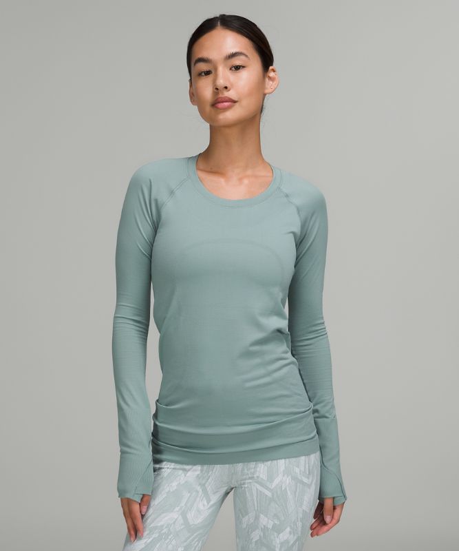 Swiftly Tech Long Sleeve 2.0, Misty Glade/Misty Glade